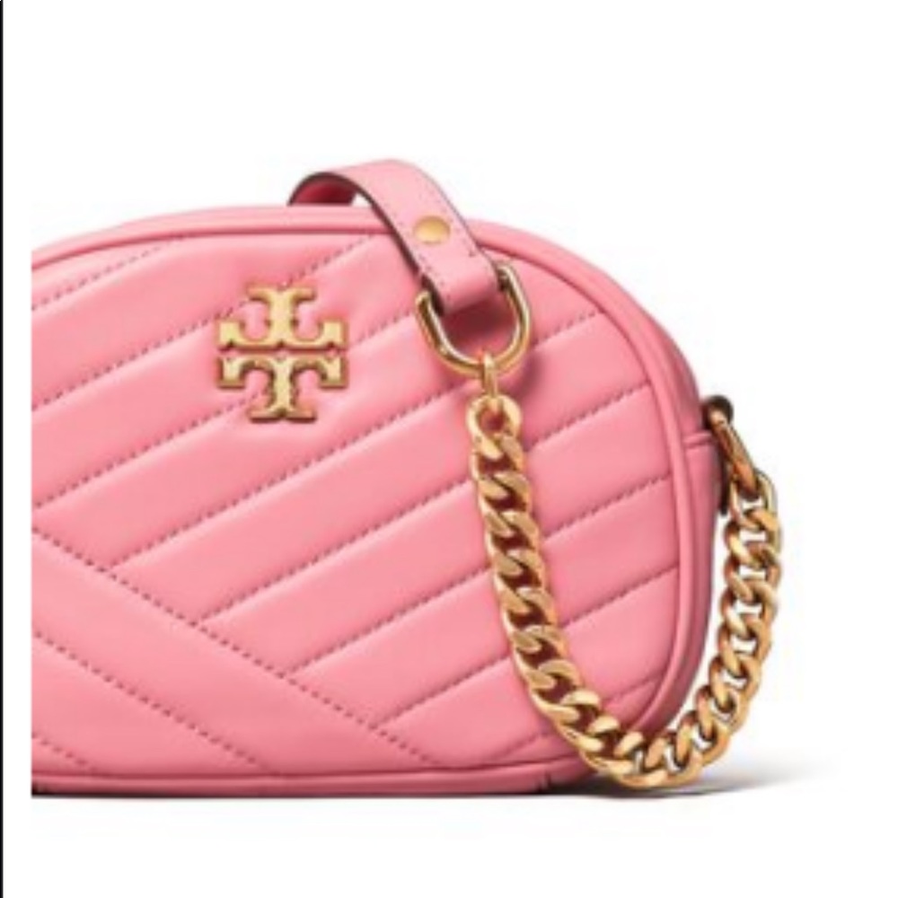 Tory Burch Kira chevron small camera bag